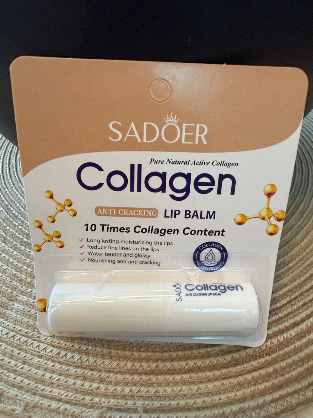 SADOER NIB Collagen Anti-Cracking Lip Balm - White 2.7g